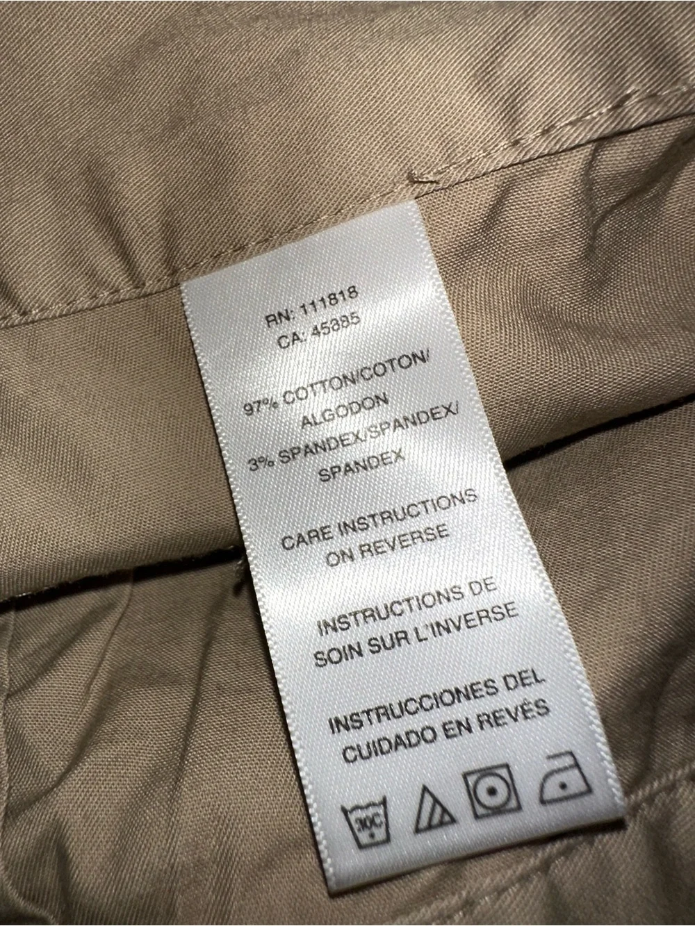 MICHAEL KORS 14~KHAKI UTILITY CARGO MINI SKIRT~FRONT FLAP POCKETS GOLD DETAILS